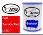 Preview: Audi, Tornado Red, LY3D: 500ml Lackdose, von ATW Autoteile West.